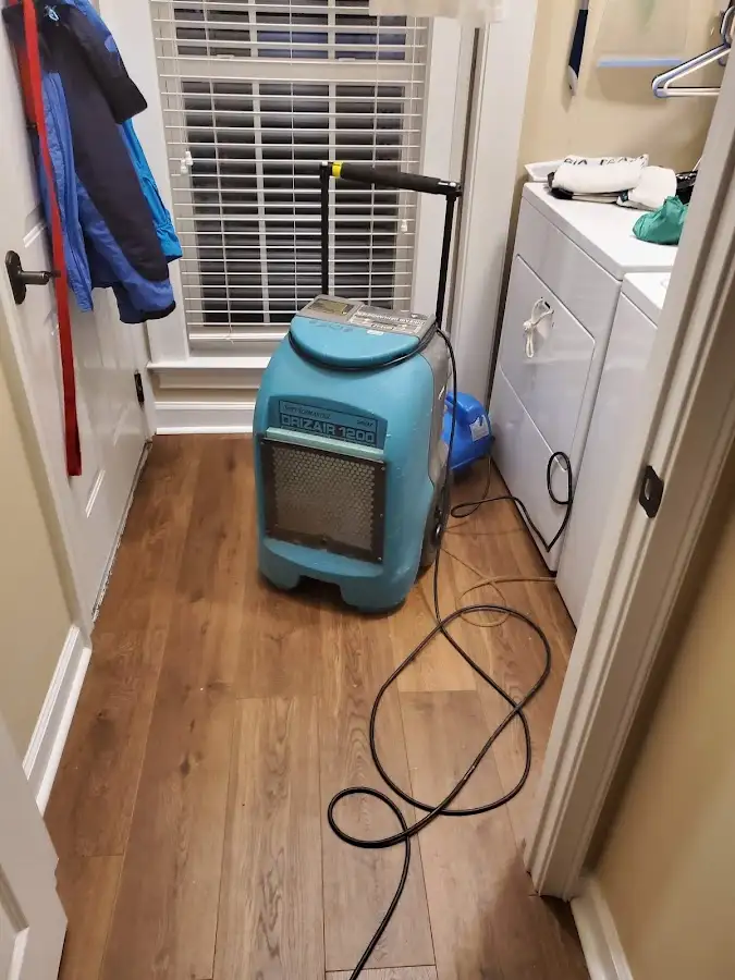 Commercial dehumidifier deployed for Crawl Space Restoration in Chula Vista