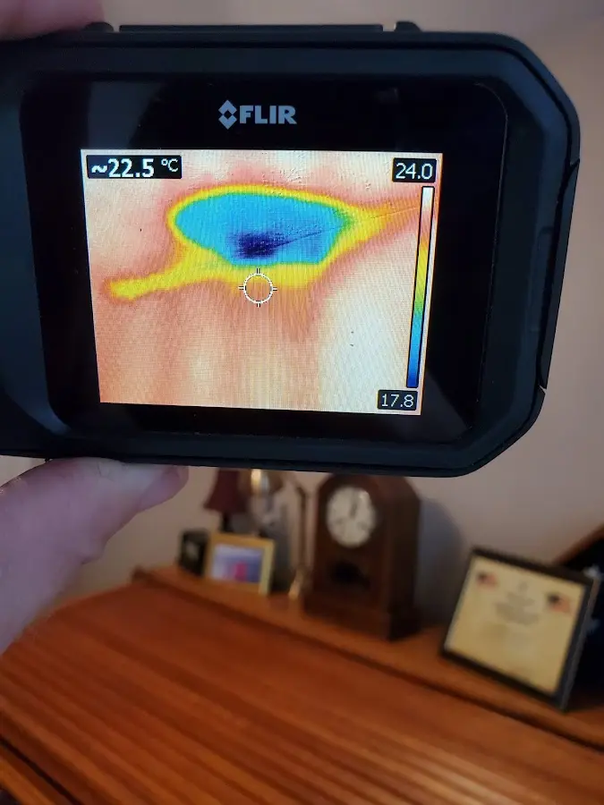 Thermal imaging inspection for water damage in Chula Vista